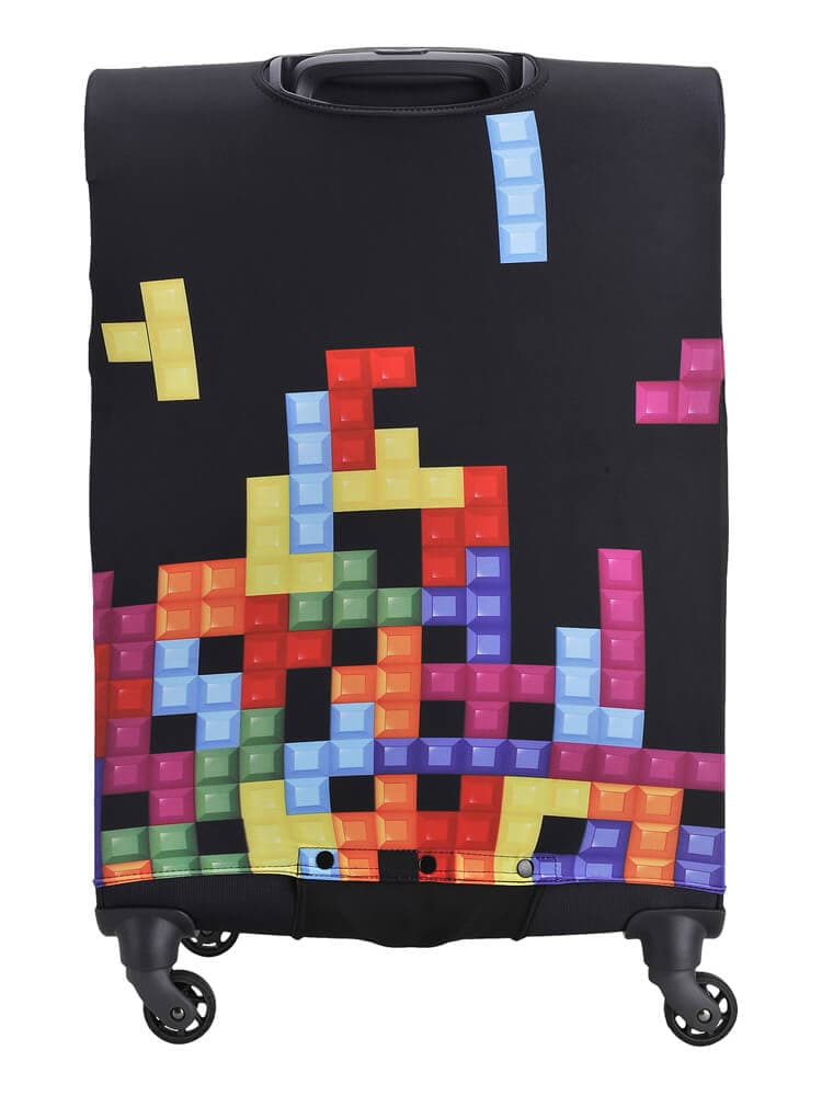Чехол на большой чемодан Eberhart EBH332-L Tetris Suitcase Cover L/XL