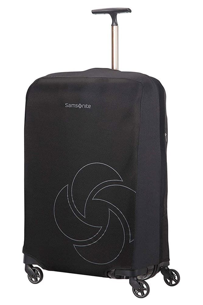 Чехол на средний/большой чемодан Samsonite CO1*009 Travel Accessories Foldable Luggage Cover M/L (09 Black)
