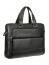 Мужская кожаная сумка Diamond 7892-01 с плечевым ремнем 7892-01 Black Чёрный - фото №3