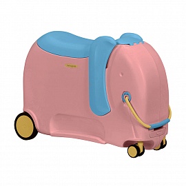 Детский чемодан с поворотными колесами Samsonite CT2-90001 Dream Rider Deluxe Elephant Pink