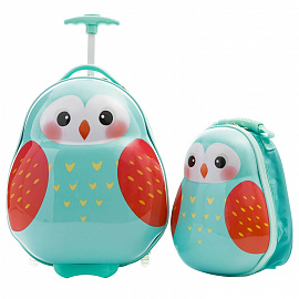 Детский чемодан и рюкзак в подарочной коробке Heys 13030-3170-00 Travel Tots Owl