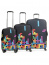 Чехол на средний чемодан Eberhart EBH332-M Tetris Suitcase Cover M EBH332-M Tetris - фото №6