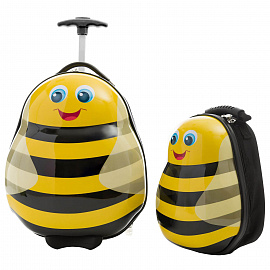 Детский чемодан и рюкзак в подарочной коробке Heys 13030-3086-00 Travel Tots Bumble Bee