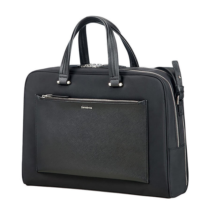 Женская сумка для ноутбука Samsonite 85D*005 Zalia Ladies' Business Bag 15.6″ 85D-09005 09 Black - фото №1