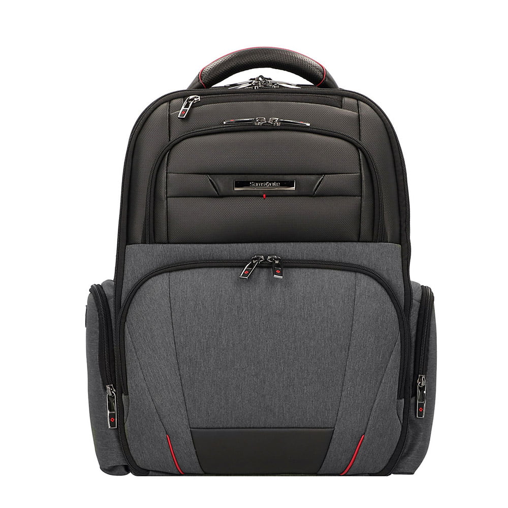 Рюкзак для ноутбука Samsonite CN7*009 Pro-DLX 5 Duo Backpack 3V 15.6" CN7-18009 18 Grey Melange/Black - фото №6