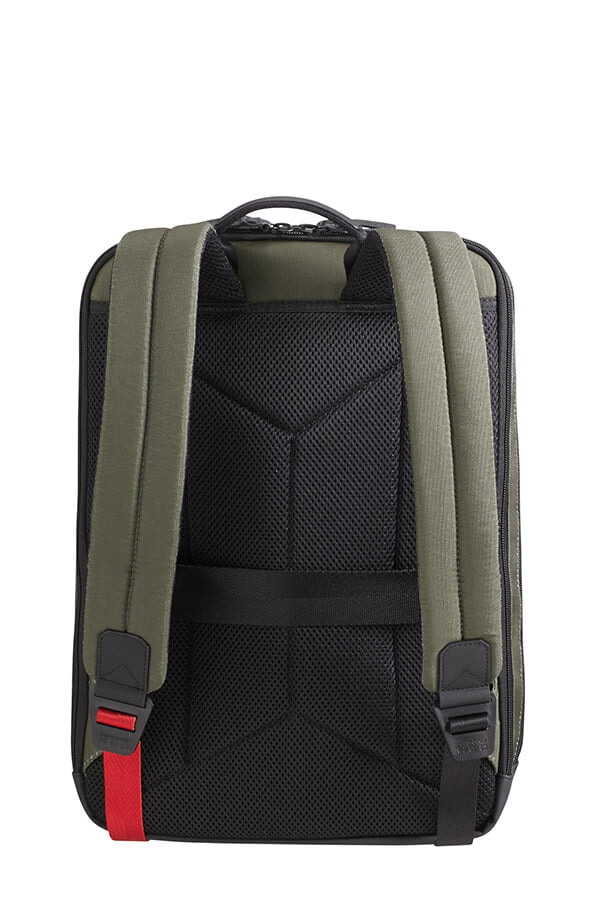Рюкзак для ноутбука Samsonite CX1*002 Red Willace Backpack 15.6″ CX1-24002 24 Forest Green - фото №6