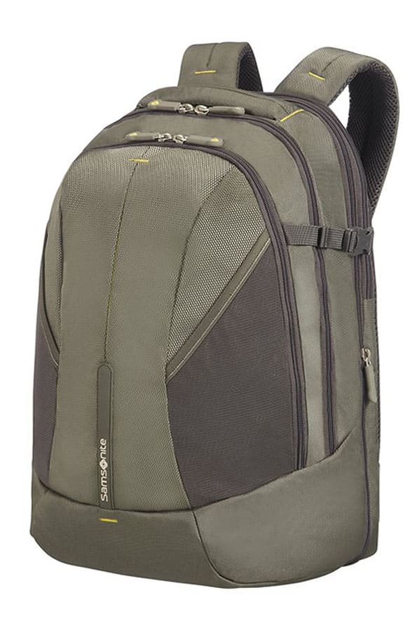 Рюкзак для ноутбука Samsonite 37N*003 4Mation Laptop Backpack L 16″ 37N-04003 04 Olive/Yellow - фото №1