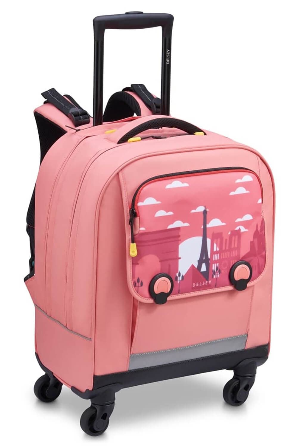 Школьный рюкзак на колёсах Delsey Academie 003389453 4 Wheel Vertical  Backpack купить в Москве ✓ Интернет-магазин ЧНК ✈