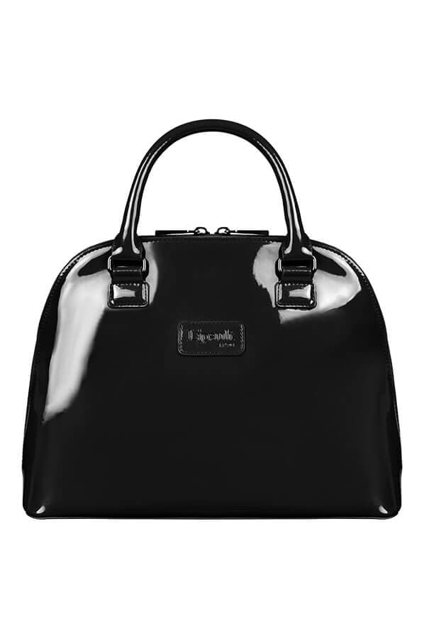 Женская сумка Lipault P57*016 Plume Vinyl Handle Bag M P57-01016 01 Black - фото №1