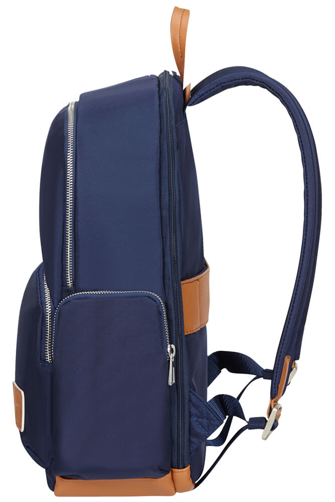 Женский рюкзак для ноутбука Samsonite CU8*008 Yourban Laptop Backpack 3PKT 14.1″ CU8-11008 11 Midnight Blue - фото №8