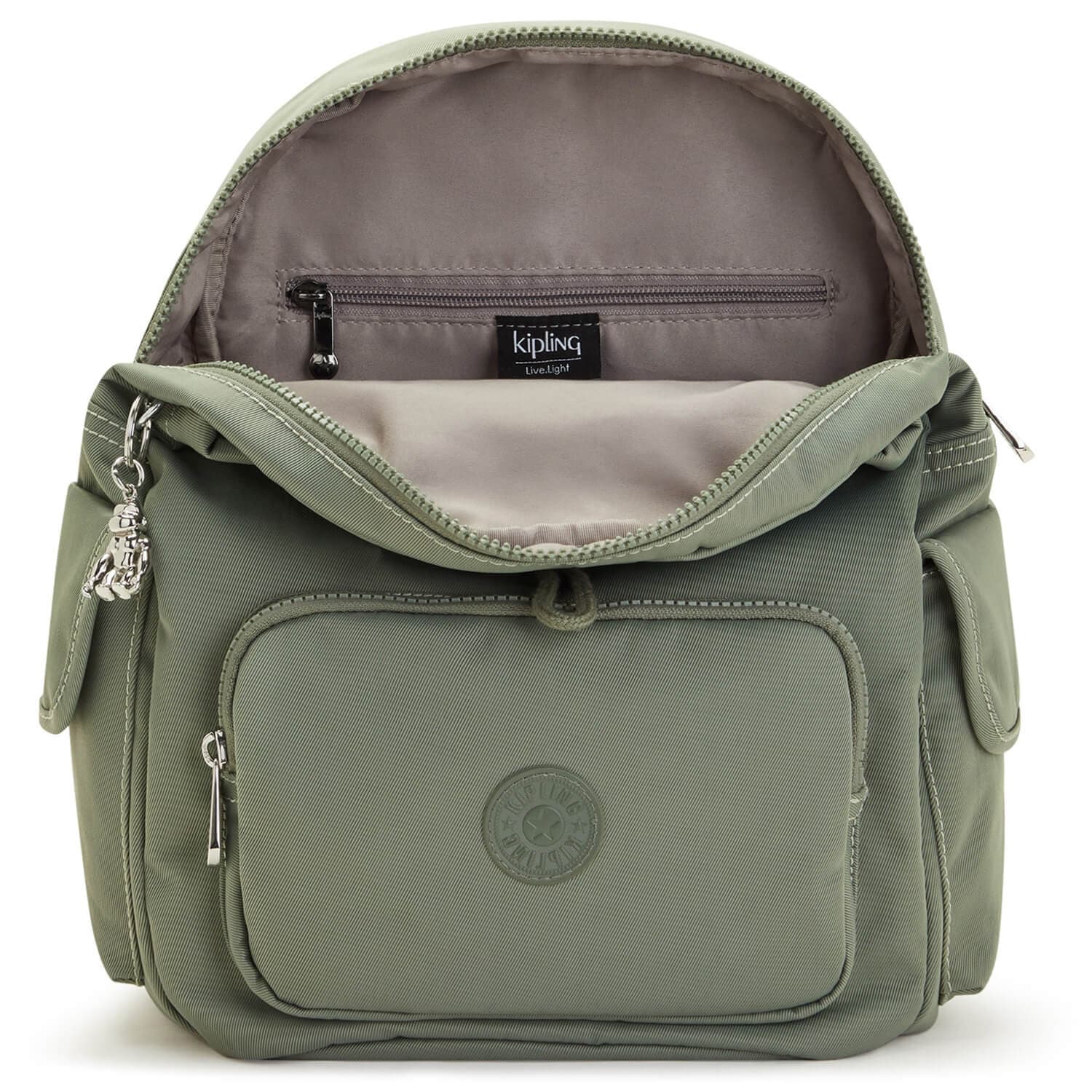 Рюкзак женский Kipling KI2525X98 City Pack S Small Backpack Dark Seaweed