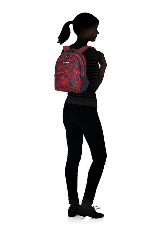 Рюкзак Samsonite 10N*001 Rewind Backpack S с отделением для планшета 10.1″ 10N-20001 20 Capri Red Stripes - фото №3