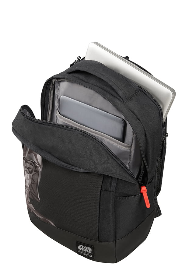 Рюкзак для ноутбука American Tourister 35C*002 Star Wars Grab'N'Go Laptop Backpack L 15.6″ 35C-09002 09 Black - фото №3