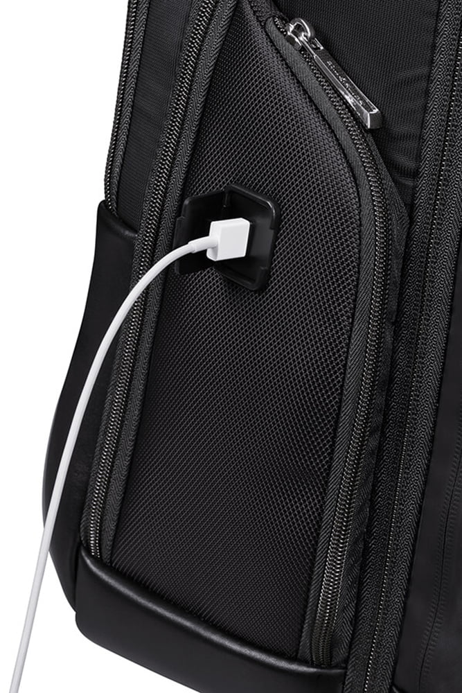 Рюкзак для ноутбука Samsonite KG3*006 Spectrolite 3.0 Laptop Backpack 17.3″ Exp USB KG3-09006 09 Black - фото №12