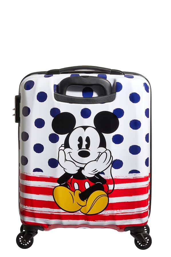Чемодан American Tourister 19C*019 Disney Legends Blue Dots Spinner 55 см