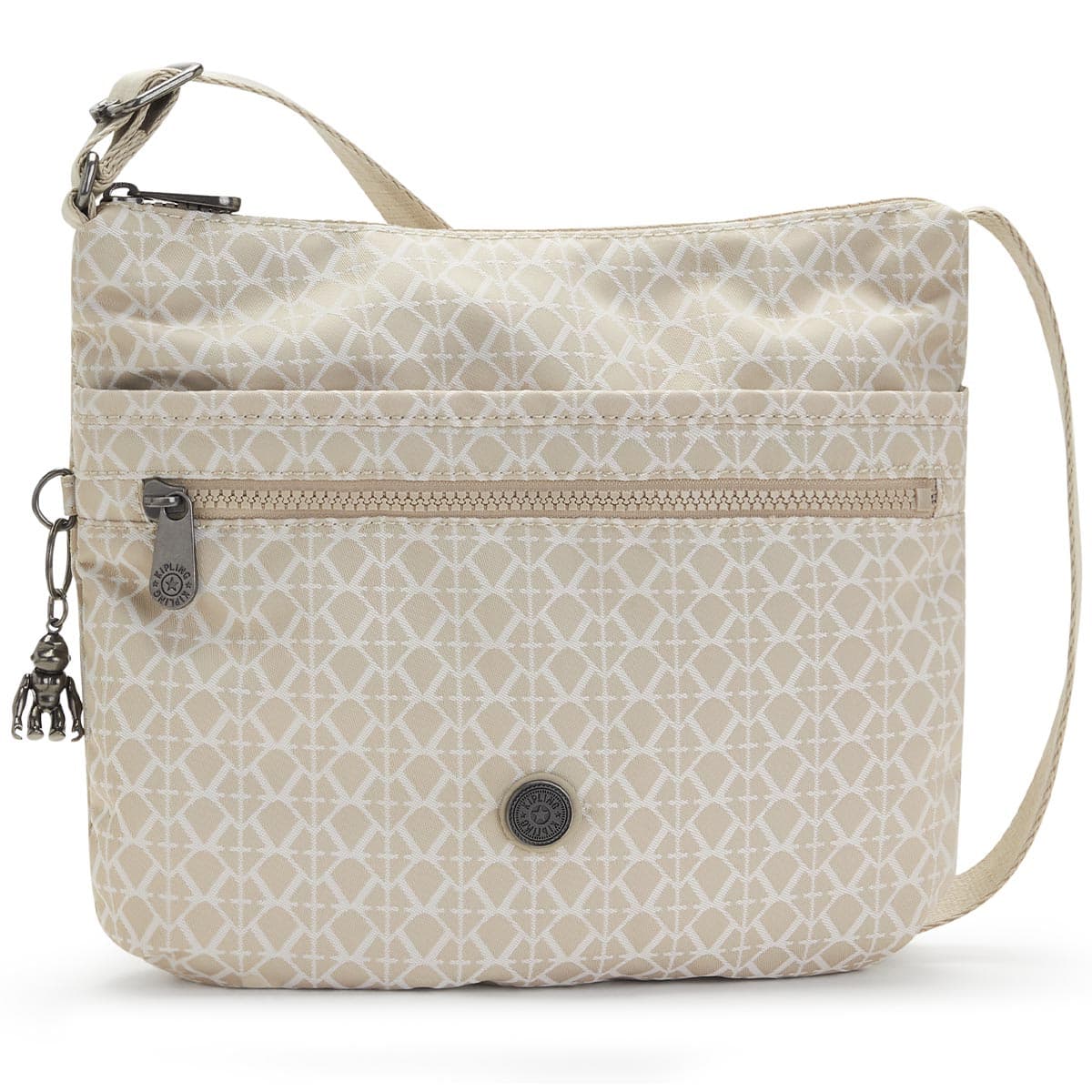 Женская сумка через плечо Kipling KI2520R63 Arto Shoulder Bag Across Body Signature Beige