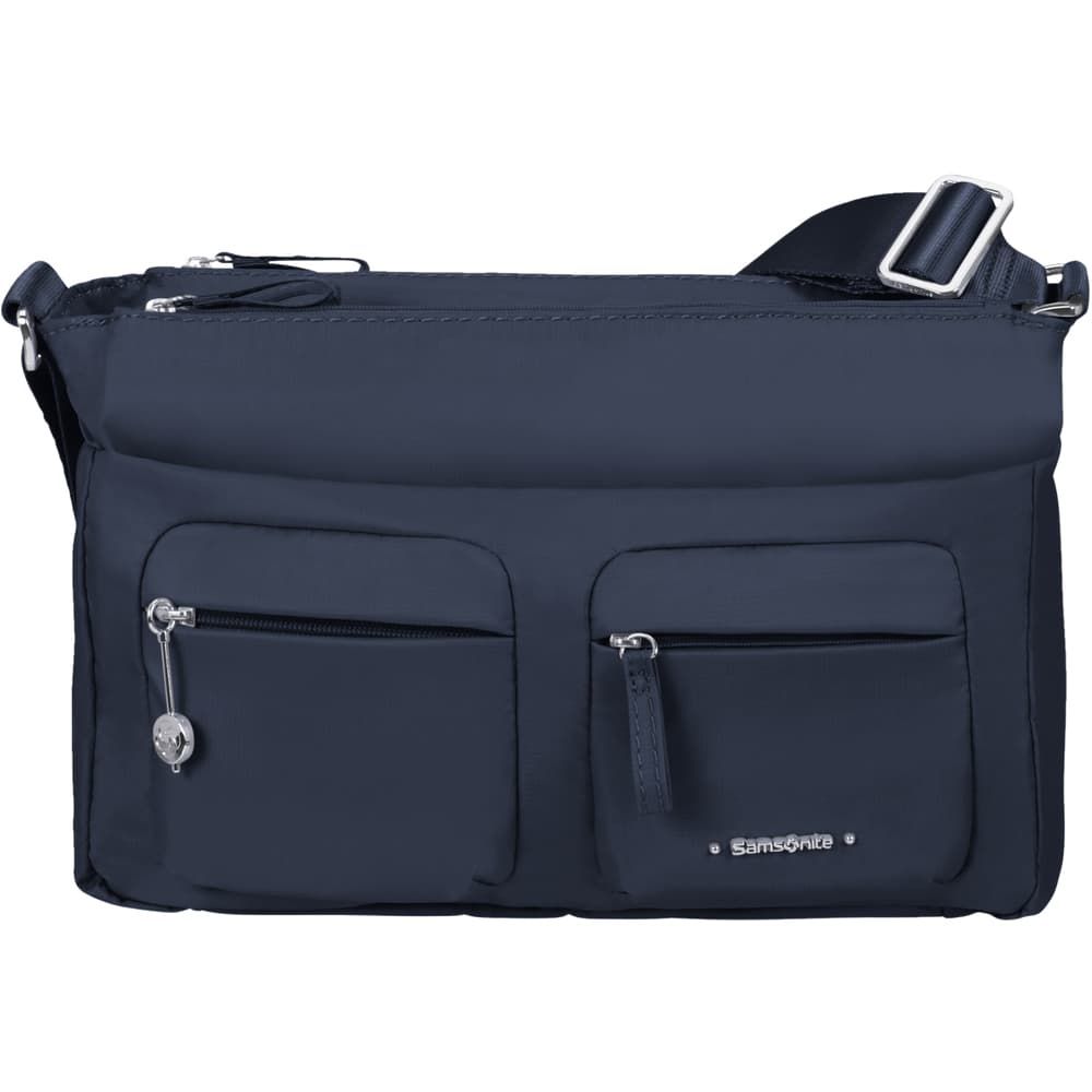 Женская сумка через плечо Samsonite CV3*031 Move 3.0 Horizontal Shoulder Bag+Flap CV3-01031 01 Dark Blue - фото №4