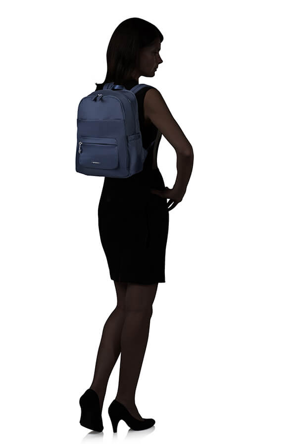 Женский рюкзак для ноутбука Samsonite CV3*058 Move 3.0 Backpack 15.6″ CV3-01058 01 Midnight Blue - фото №3