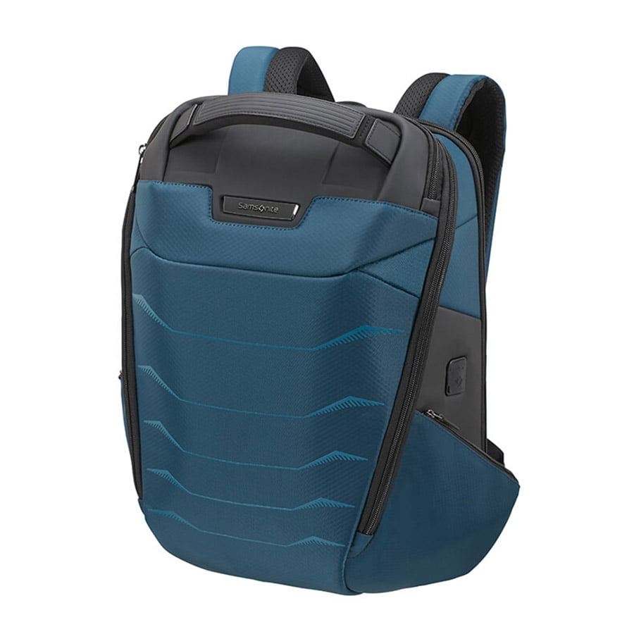 Рюкзак для ноутбука Samsonite KA5*002 Proxis Biz Laptop Backpack 15.6″ USB KA5-01002 01 Petrol Blue - фото №1
