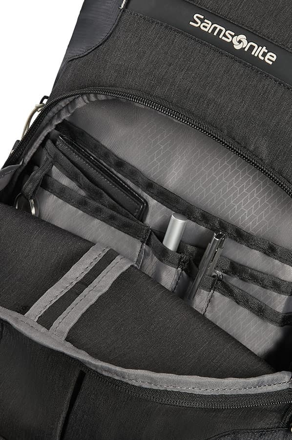 Рюкзак для ноутбука Samsonite 10N*002 Rewind Laptop Backpack M 15.6″ 10N-09002 09 Black - фото №2
