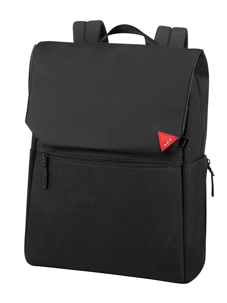Рюкзак для ноутбука Samsonite 92N*001 Red Flep Laptop Backpack 14.1″ 92N-09001 09 Black - фото №1