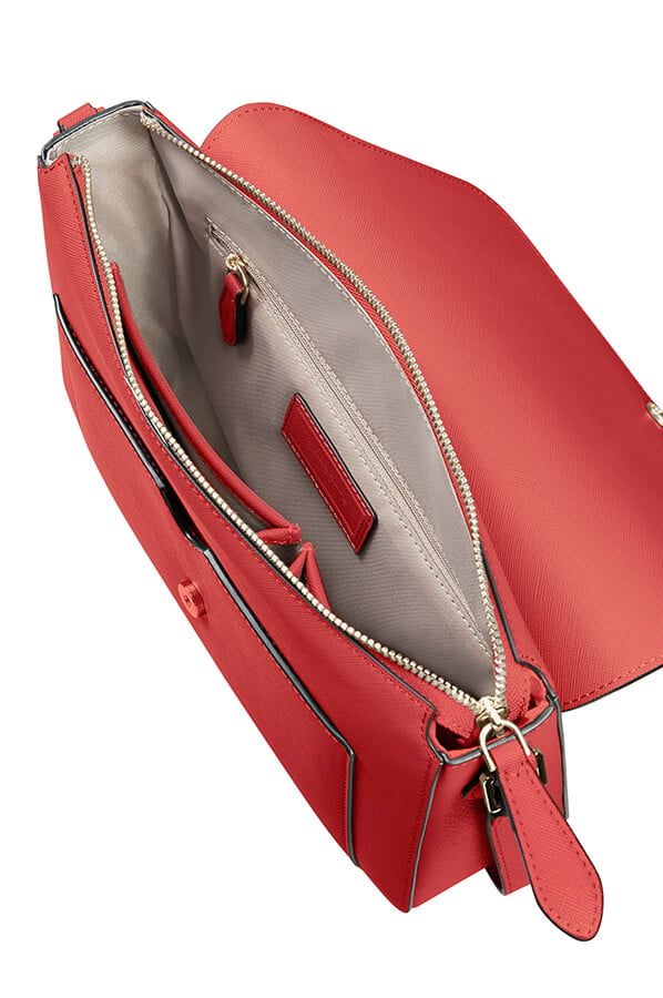 Женская сумка через плечо Samsonite Miss Journey Shoulder Bag CA2-20002 20 Cherry Red - фото №2