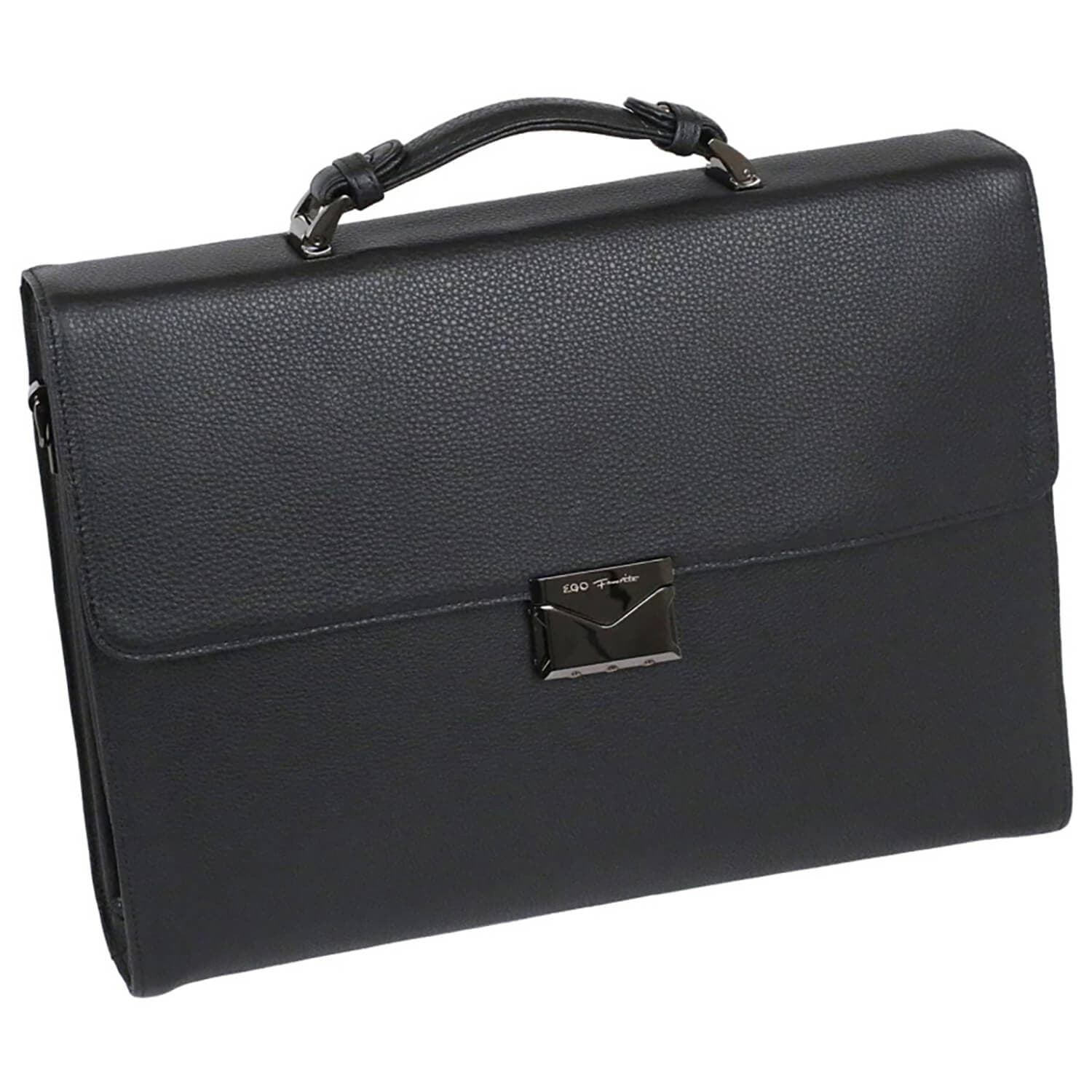 Мужской кожаный портфель Ego Favorite 033-3878-01 с отделением для ноутбука 14″