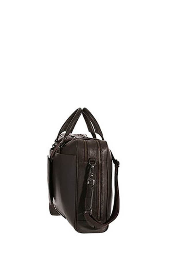 Кожаная сумка для ноутбука Samsonite 72D*003 Equinox Briefcase 15.6″