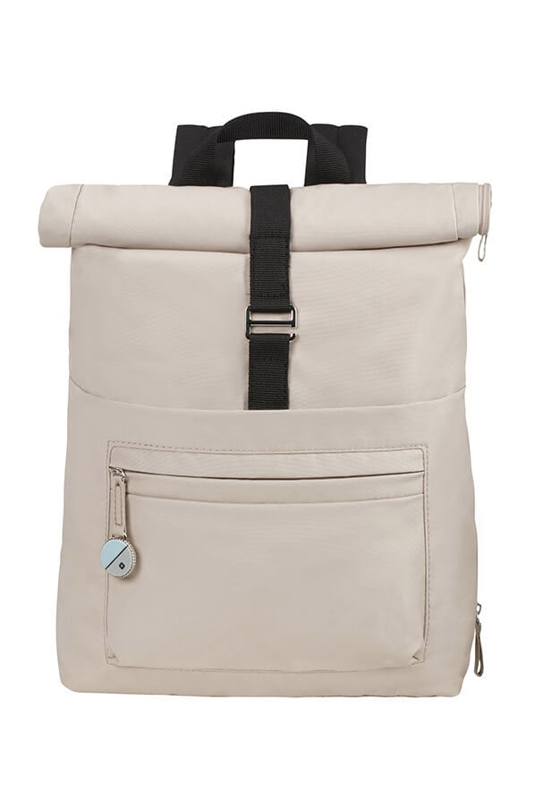 Женский рюкзак для ноутбука Samsonite 88D*050 Move 2.0 Rolltop Backpack 15.6″ 88D-48050 48 Light Grey - фото №4