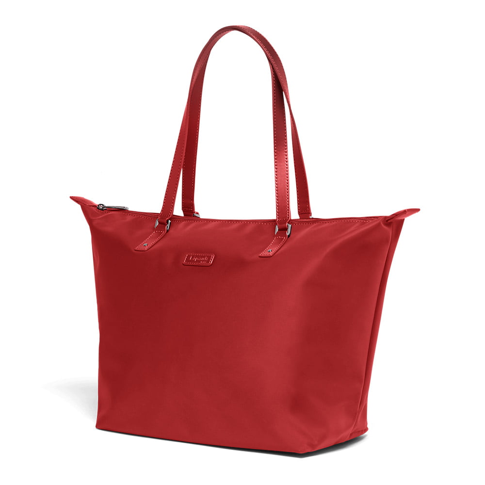 Женская сумка Lipault P51*112 Lady Plume Tote Bag M FL P51-63112 63 Cherry Red - фото №3