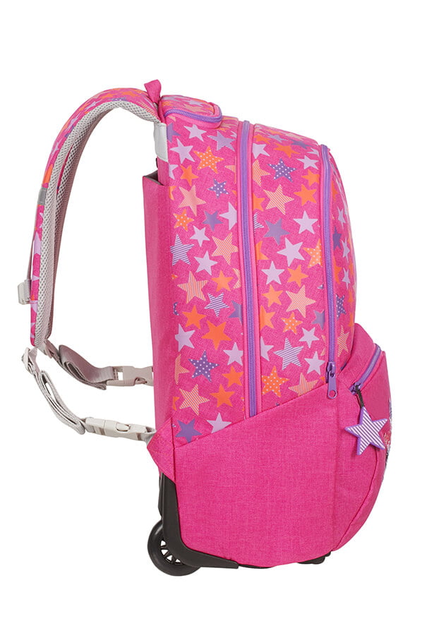 Рюкзак на колёсах Samsonite CU6-50001 Color Funtime Backpack/Wh Stars Forever CU6-50001 50 Stars Forever - фото №7