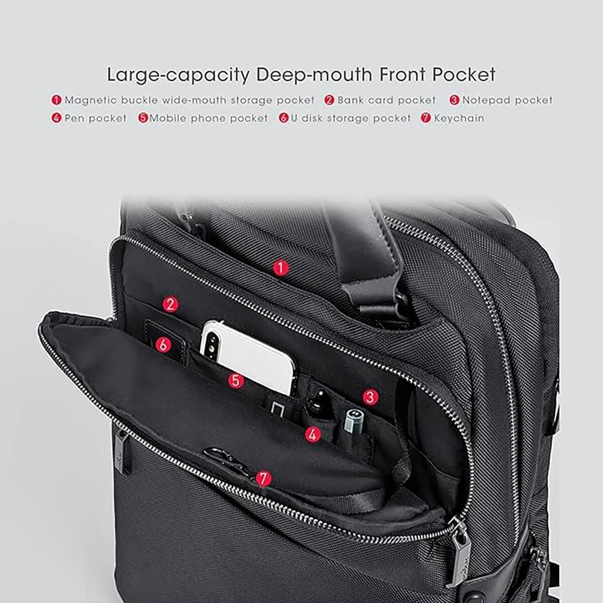 Рюкзак для ноутбука Echolac Humility Backpack 15.6″ Expandable