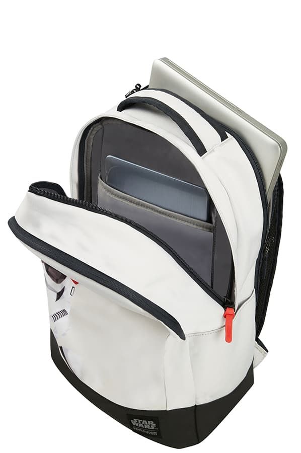 Рюкзак для ноутбука American Tourister 35C*002 Star Wars Grab'N'Go Laptop Backpack L 15.6″ 35C-05002 05 White - фото №3
