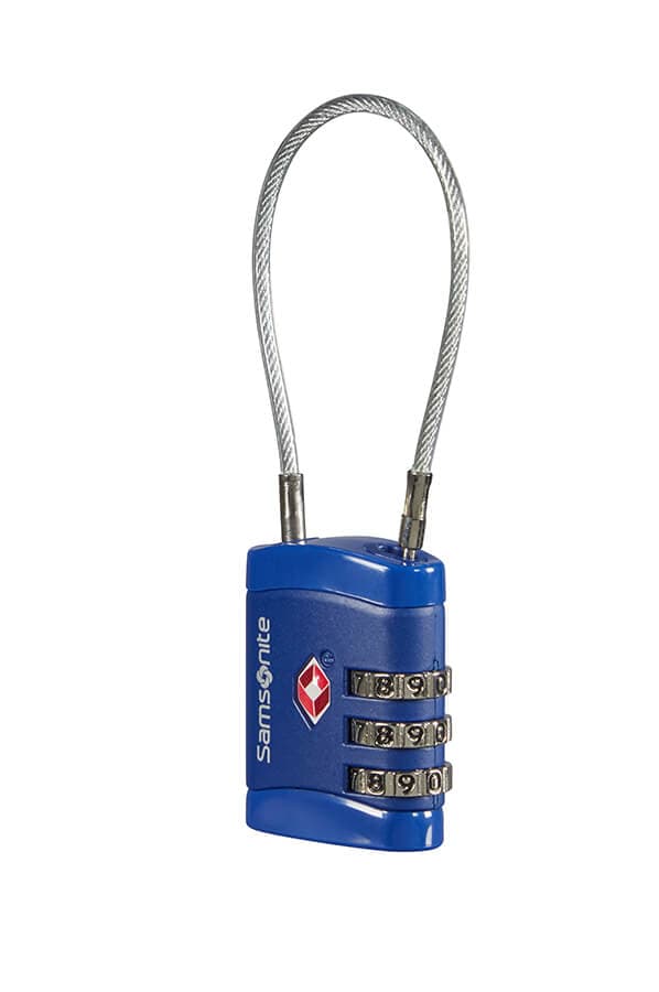 Кодовый замок Samsonite CO1*041 Travel Accessories Cablelock 3 Dial TSA