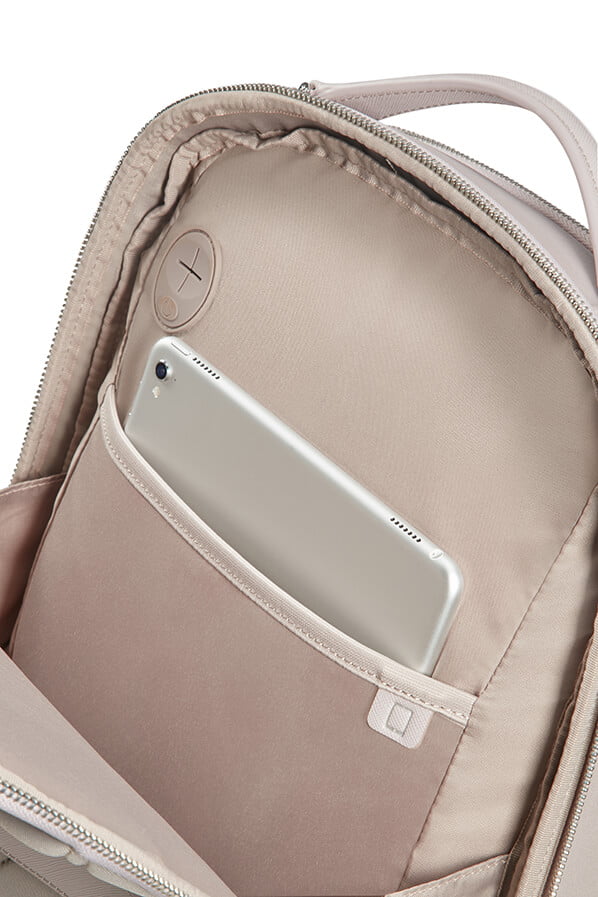 Женский рюкзак для ноутбука Samsonite KA8*004 Zalia 2.0 Laptop Backpack 14.1″ USB KA8-58004 58 Stone Grey - фото №4