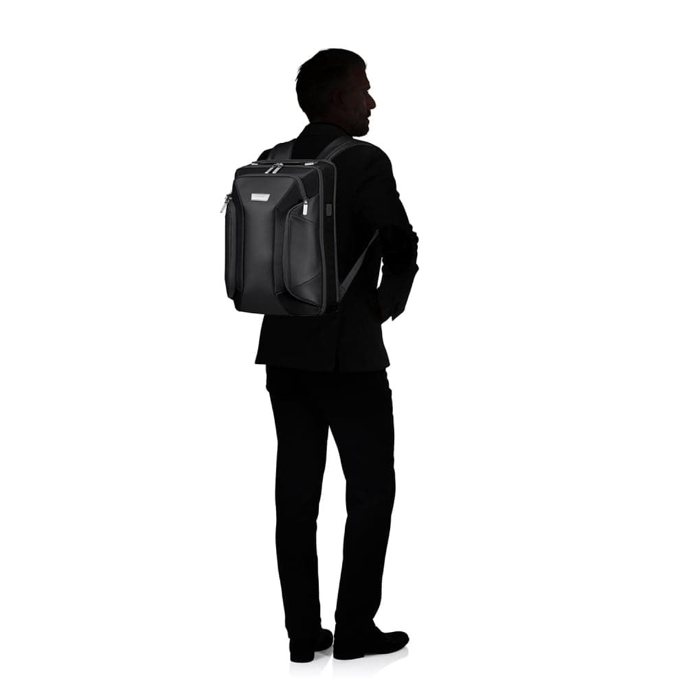 Рюкзак для ноутбука Samsonite KB4*002 Alu Biz Laptop Backpack 15.6″ USB KB4-09002 09 Black - фото №4