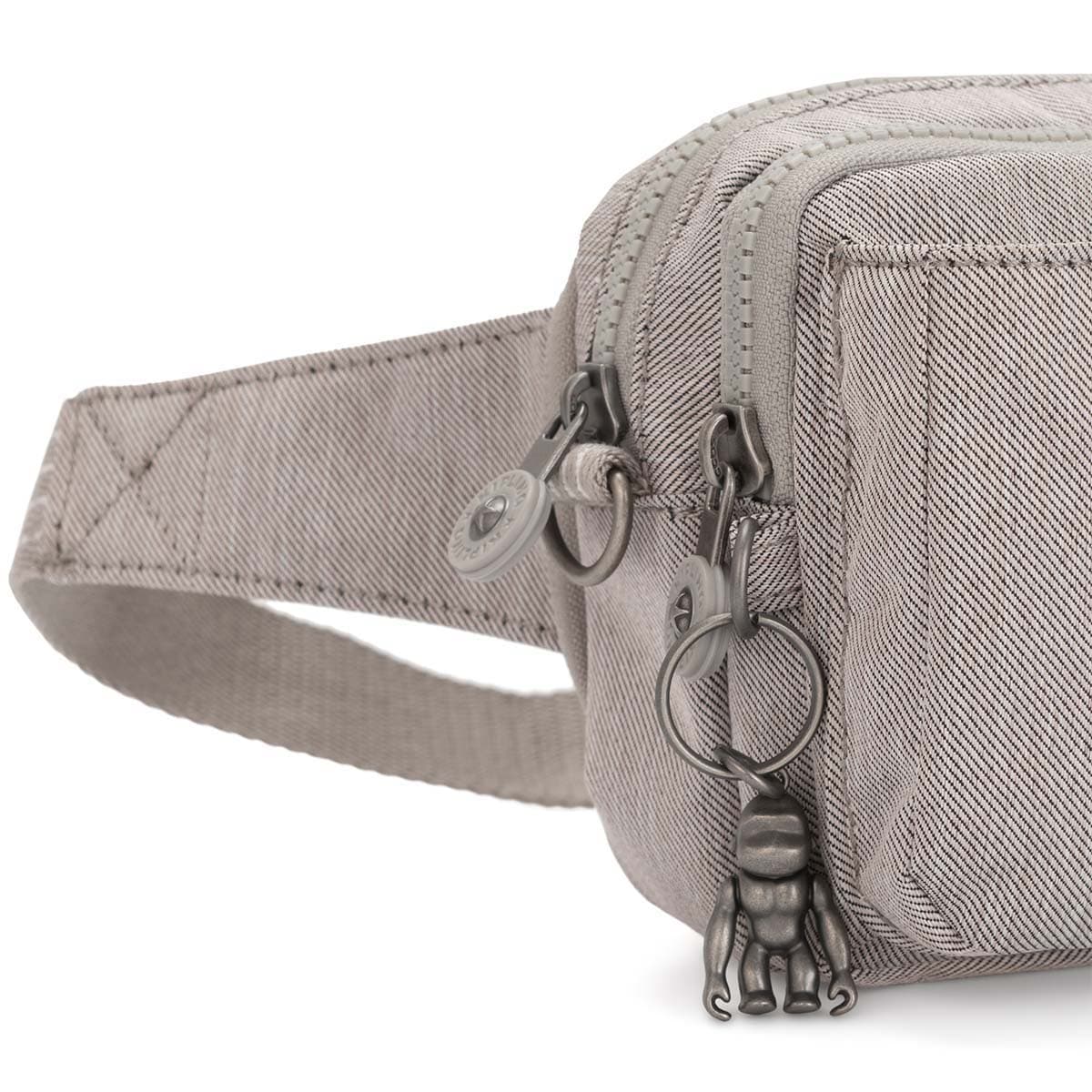 Сумка на пояс Kipling KI441547O Abanu Multi Mini 2-in-1 Crossbody and Bum Bag Grey Beige Peppery