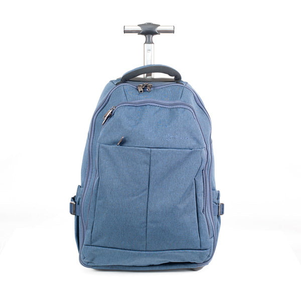 Рюкзак на колёсах 4 Roads OS1221 19″ Rolling Laptop Backpack 16″ (меланж) OS1221 (19") меланж  C-487 Синий - фото №1