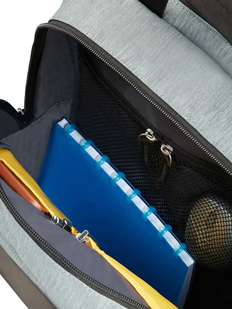 Рюкзак для ноутбука American Tourister 28G*002 City Drift Backpack 15.6″ 28G-09002 09 Black/Grey - фото №2