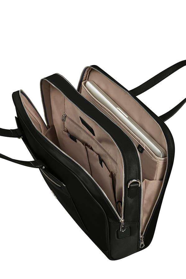 Женская сумка для ноутбука Samsonite KA8*003 Zalia 2.0 Ladies` Business Bag 15.6″ KA8-09003 09 Black - фото №2