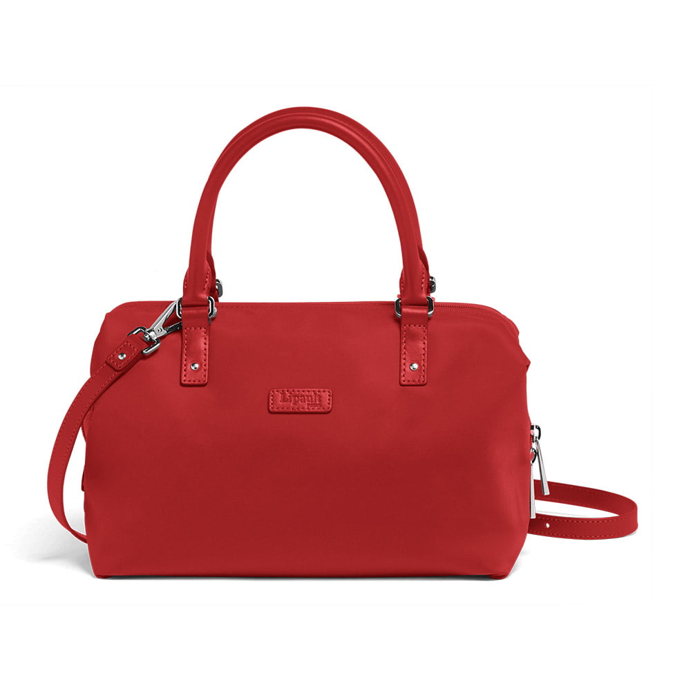 Женская сумка Lipault P51*108 Lady Plume Bowling Bag S FL P51-63108 63 Cherry Red - фото №1