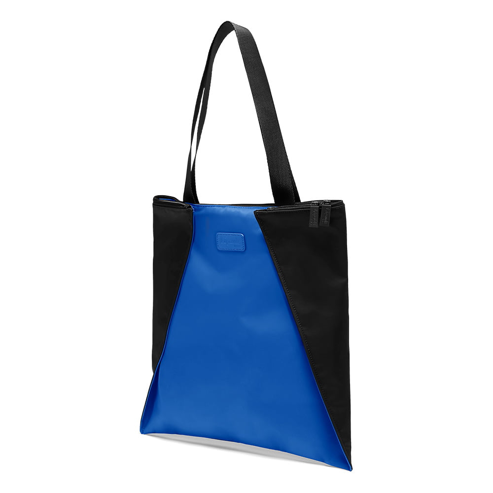 Женская сумка Lipault P50*007 Pliable Foldable Shopping Bag P50-19007 19 Black/Electric Blue - фото №4