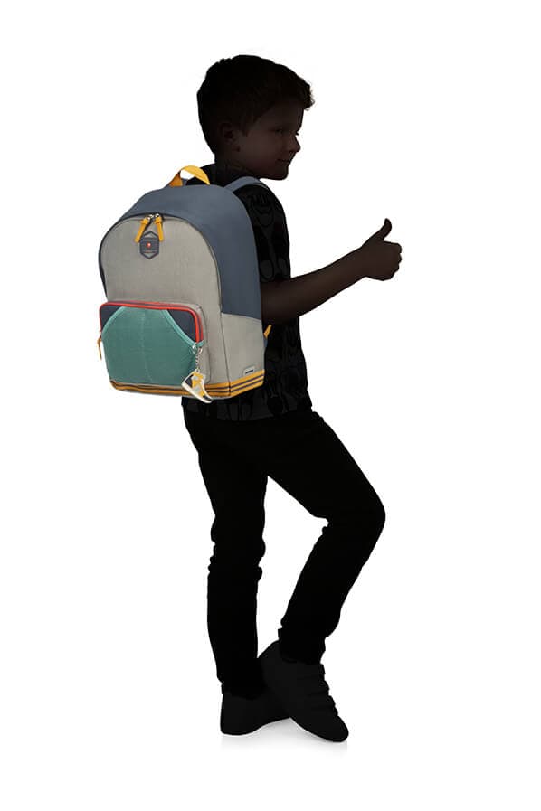 Школьный рюкзак Samsonite CU5*003 Sam School Spirit Backpack L American Grey Denim