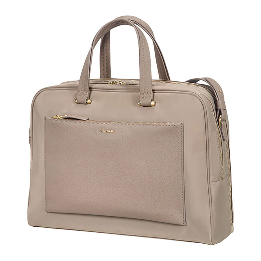 Женская сумка для ноутбука Samsonite 85D*005 Zalia Ladies' Business Bag 15.6″ 85D-22005 22 Beige - фото №1