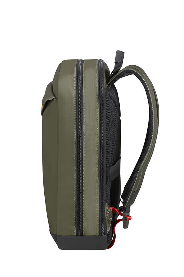 Рюкзак для ноутбука Samsonite CX1*002 Red Willace Backpack 15.6″ CX1-24002 24 Forest Green - фото №7