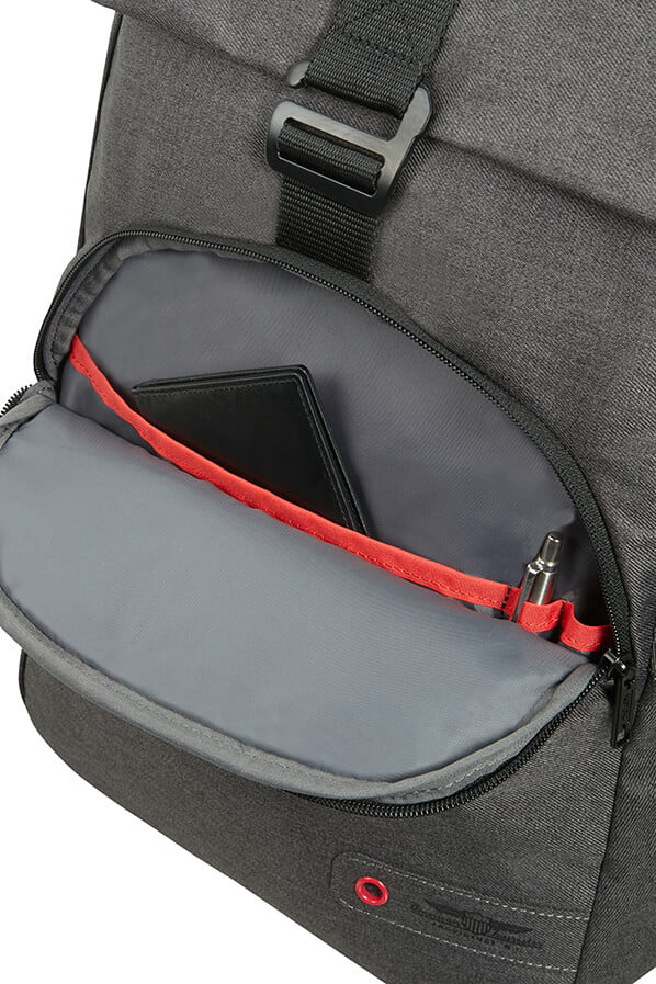 Рюкзак для ноутбука American Tourister 79G*003 City Aim Laptop Backpack 15.6″ 79G-08003 08 Anthracite Grey - фото №2