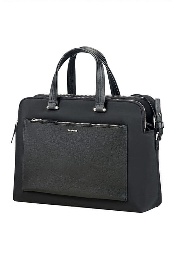 Женская сумка для ноутбука Samsonite 85D*004 Zalia Briefcase 14.1″ 85D-09004 09 Black - фото №1