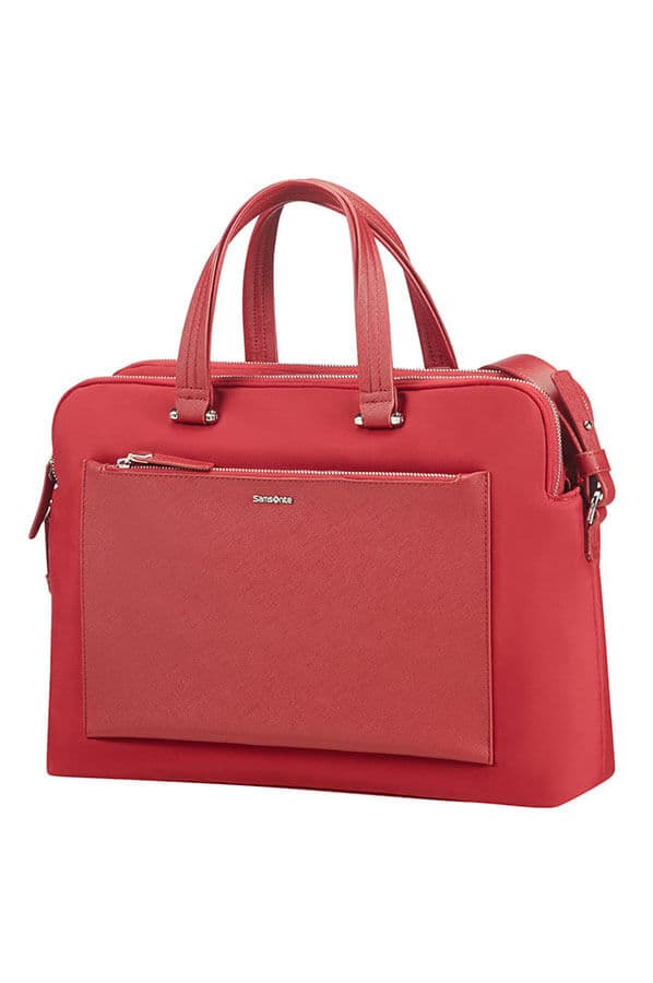 Женская сумка для ноутбука Samsonite 85D*004 Zalia Briefcase 14.1″ 85D-00004 00 Red - фото №1