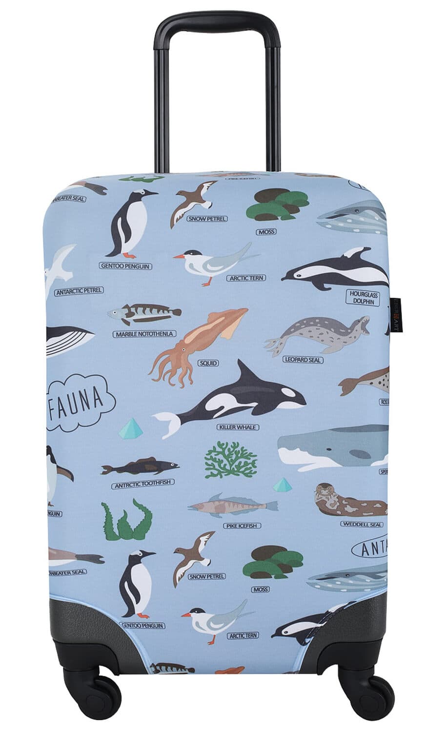 Чехол на маленький чемодан Eberhart EBH707-S Oceania Suitcase Cover S