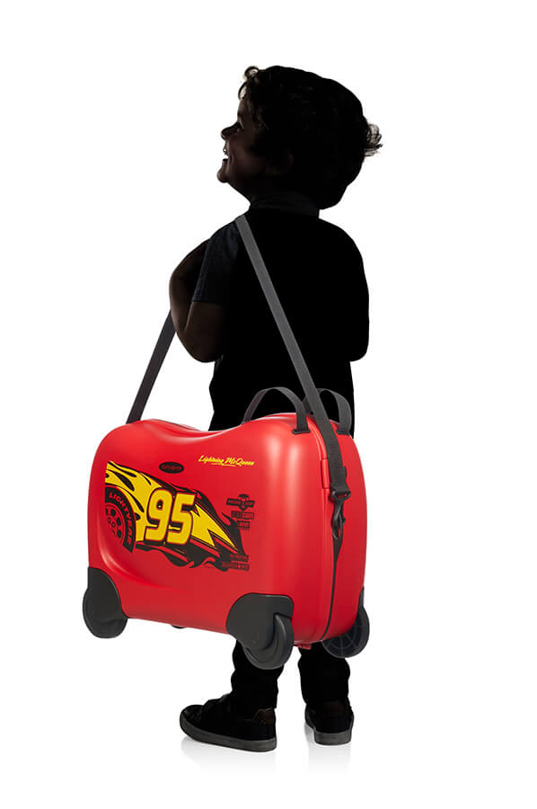 Детский чемодан Samsonite 43C-00001 Dream Rider Disney Suitcase Cars 43C-00001 00 Cars 3 Wheels - фото №3